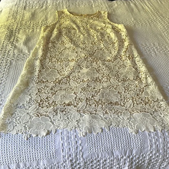 Dress Barn | Dresses | White Lace Sheath Dress | Poshmark